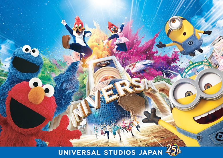UNIVERSAL STUDIOS JAPAN 25th​