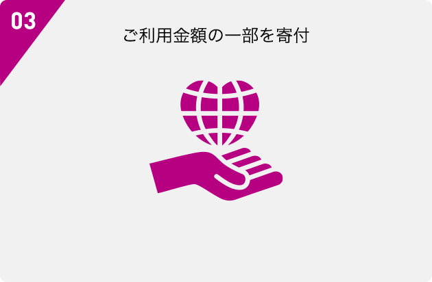 03 ご利用金額の一部を寄付
