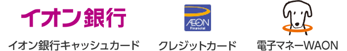 イオン銀行 イオン銀行キャッシュカード クレジットカード 電子マネーWAON