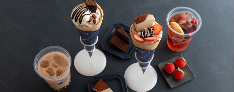 ディッパーダンで提供されている様々なメニューの画像